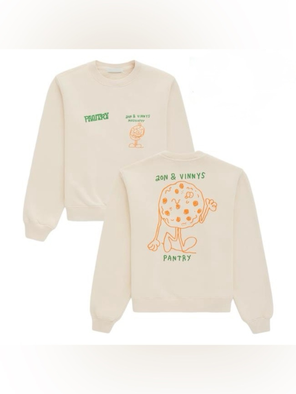 RARE MADHAPPY X JON AND VINNY’S CREWNECK